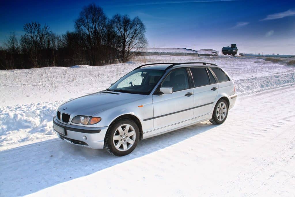 BMW 3 E46 zima