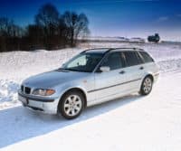 BMW 3 E46 zima