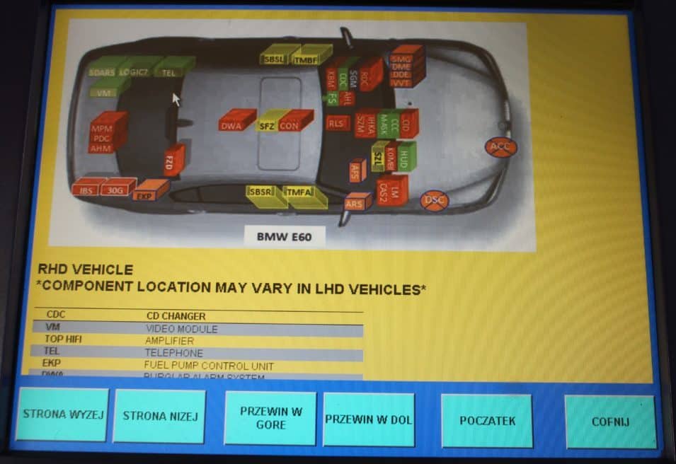 diagnoza komputerowa BMW